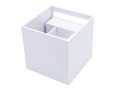 Wandlamp LED 2x3W 3000K IP65 wit CUBE LITE