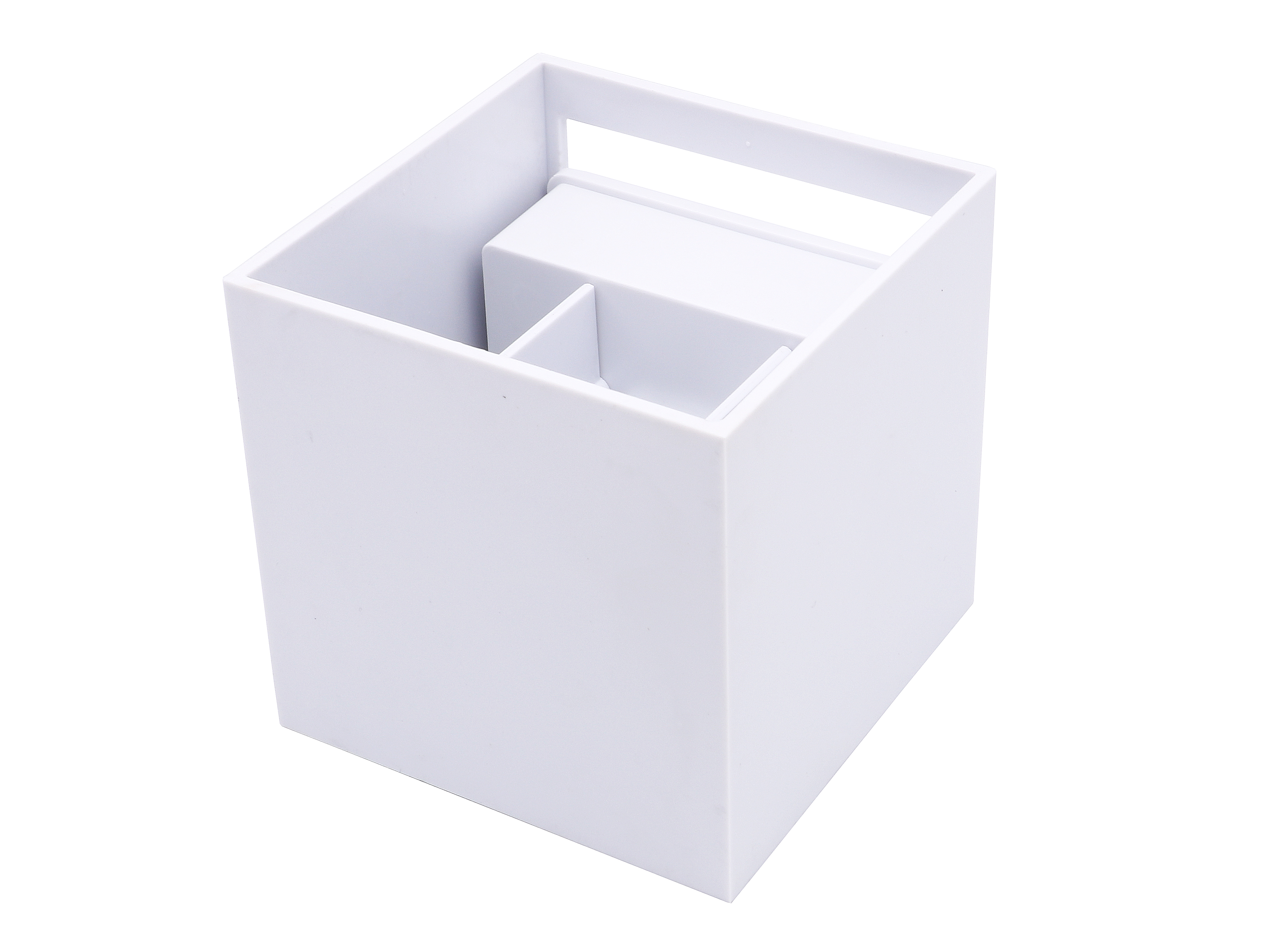 Wandlamp LED 2x3W 3000K IP65 wit CUBE LITE