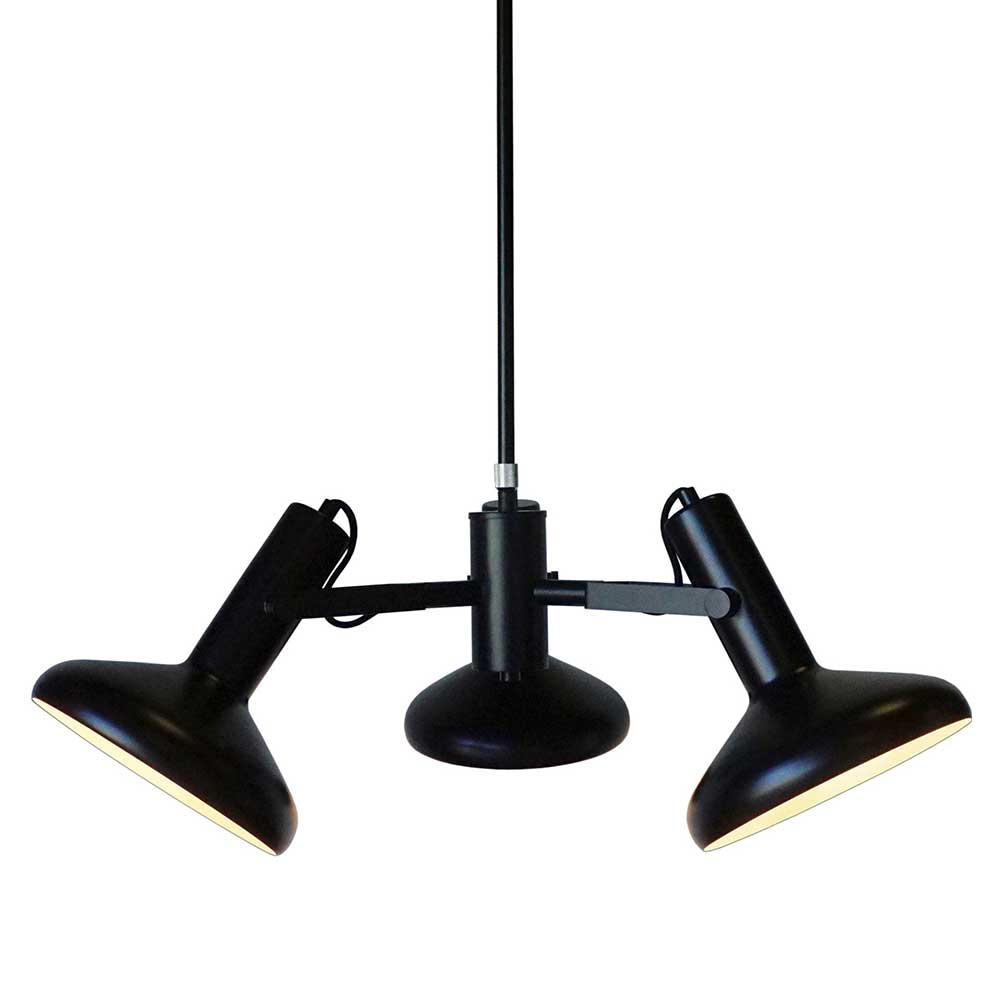 Artdelight Vectro - Hanglamp - Zwart