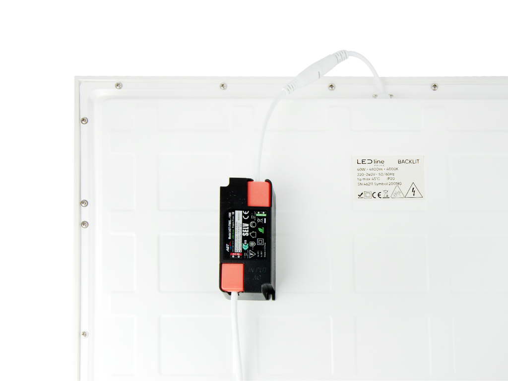 Backlit Paneel 4000K 40W 4800lm IP20 60x60cm wit PRIME DALI