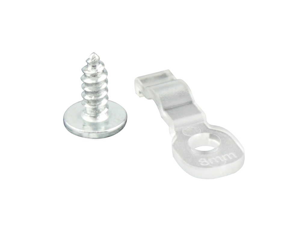 Montage clip voor COB LED strips 8mm PRIME