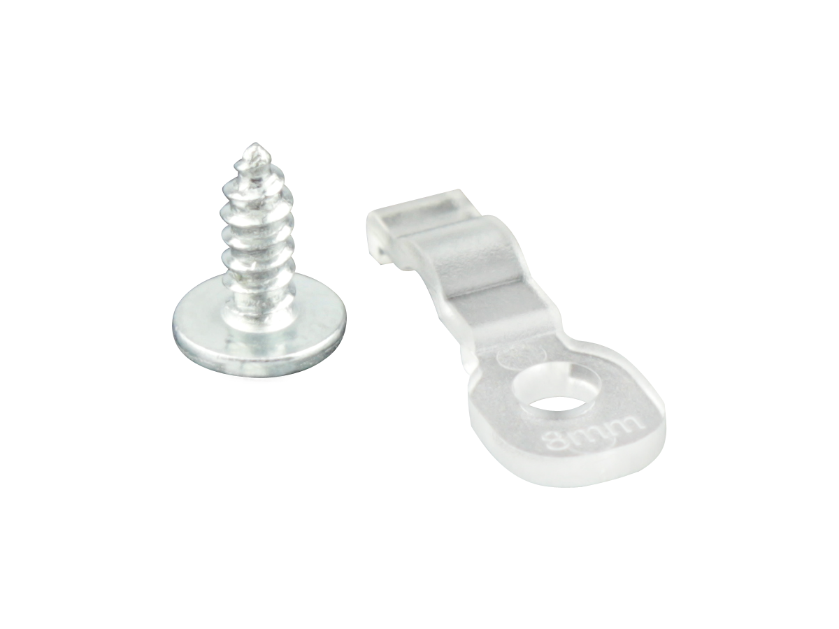 Montage clip voor COB LED strips 8mm PRIME