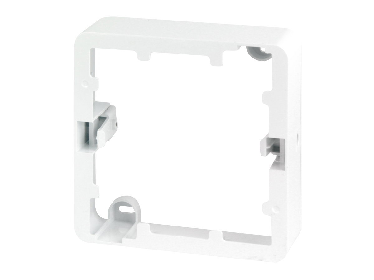 Downlight MOLLY Vierkante inbouwlijst voor opbouwmontage 9W wit LITE