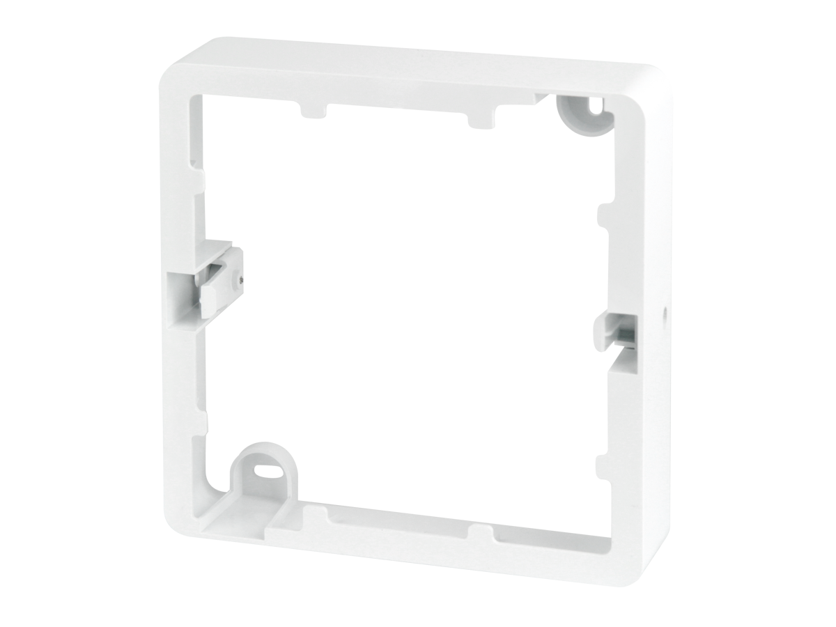 Downlight MOLLY Vierkante inbouwlijst voor opbouwmontage 12W wit LITE