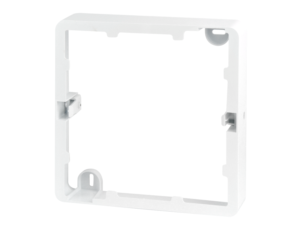 Downlight MOLLY Vierkante inbouwlijst voor opbouwmontage 18W wit LITE