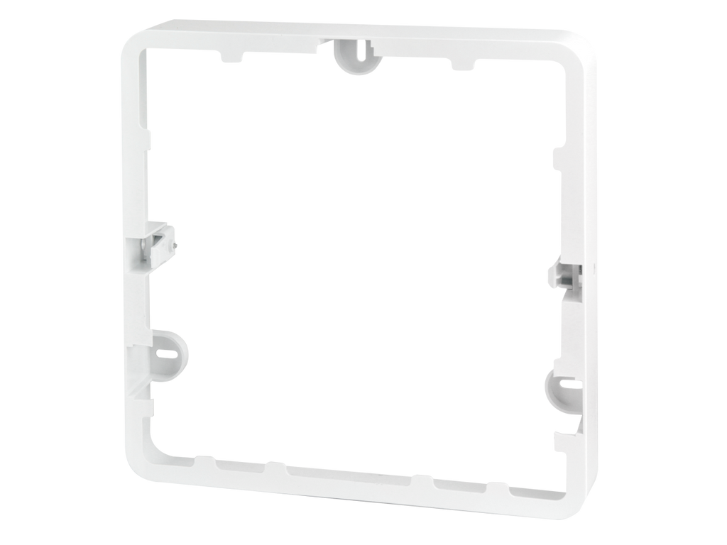 Downlight MOLLY Vierkante inbouwlijst voor opbouwmontage 24W wit LITE