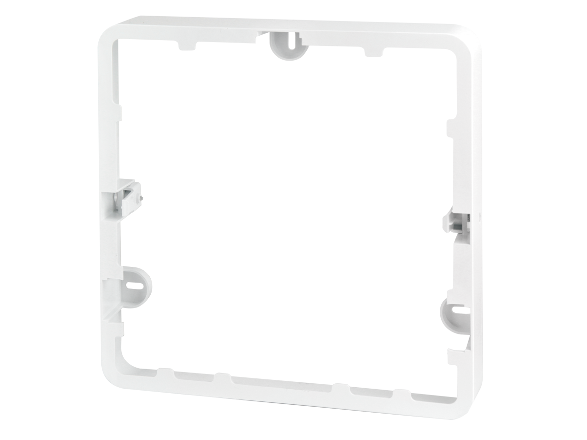 Downlight MOLLY Vierkante inbouwlijst voor opbouwmontage 24W wit LITE