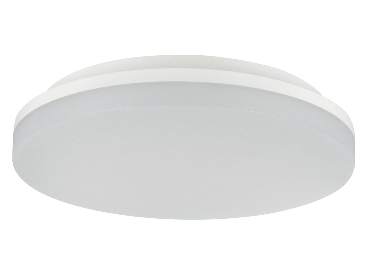 Plafonlamp ACTON 4000K 24W 2600lm rond IP54 wit PRIME bewegingssensor