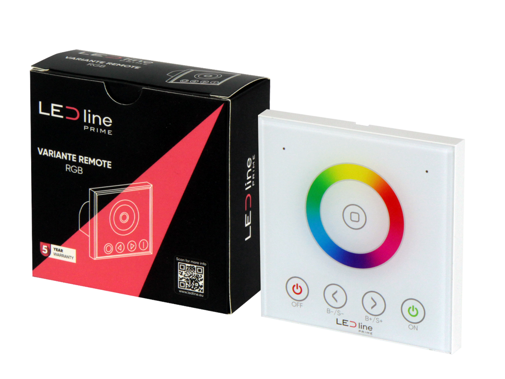 RF wandbediening voor VARIANTE RGB PRIME controller