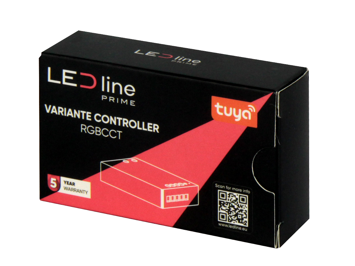 VARIANTE 12V/24V 15A RF WIFI TUYA RGBCCT PRIME Controller