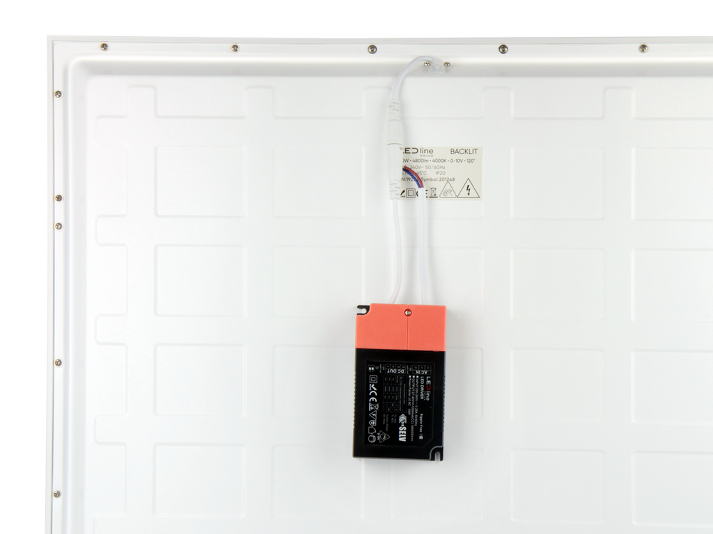Panel Backlit 4000K 40W 4800lm 60x60 cm wit PRIME 0-10V