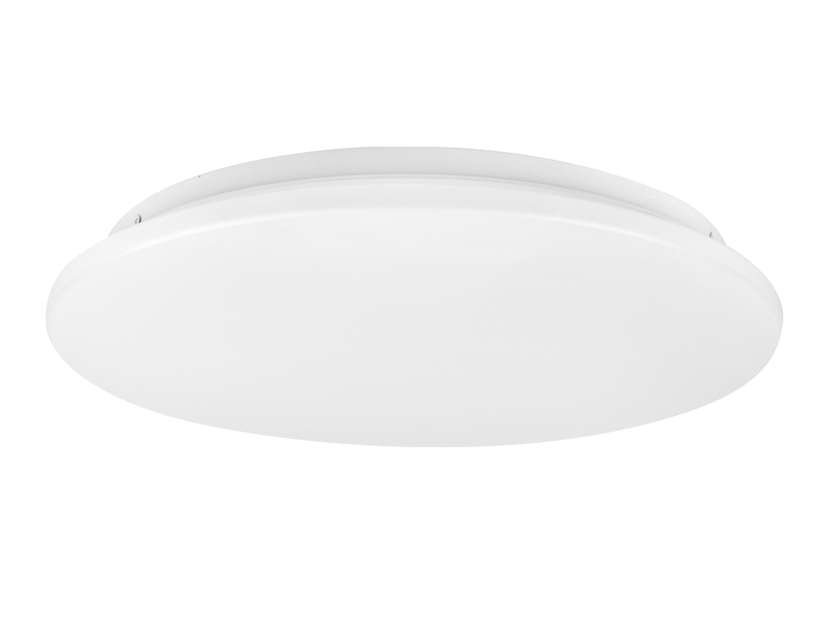 Plafonlamp 4000K 18W 1550lm rond IP44 wit LITE