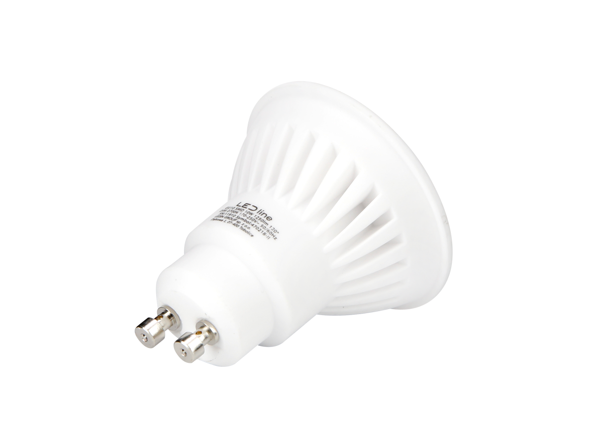 LED-lamp GU10 2700K 10W 1250lm 230V 120 ° DIM Keramiek PRIME