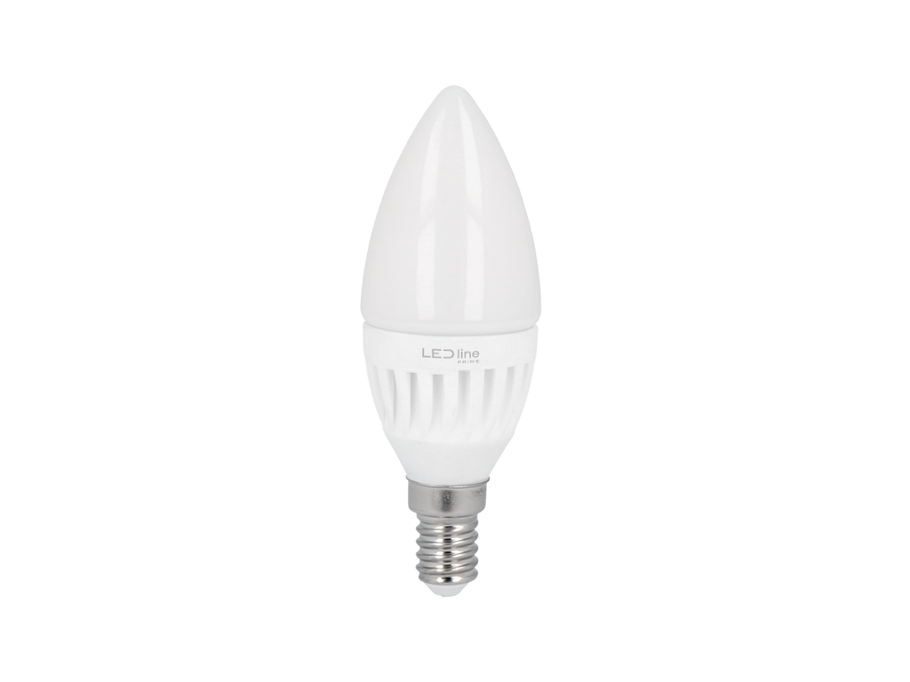 LED-lamp E14 2700K 5W 700lm 230V 220 ° C37 Keramiek PRIME