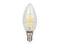 LED-lamp E14 4000K 5W 600lm 230V 360 ° FILAMENT C35 DIM Glass LITE