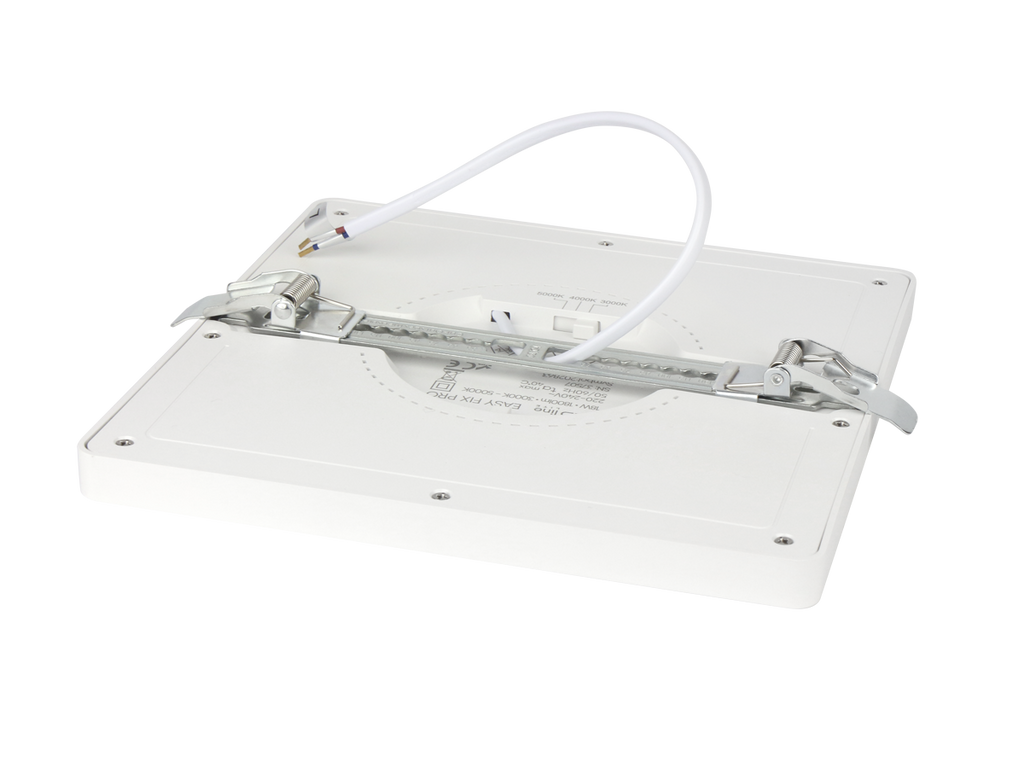 Downlight EASY FIX PRO 3CCT(3K/4K/5K) 18W 1800lm vierkant IP20 Wit LITE