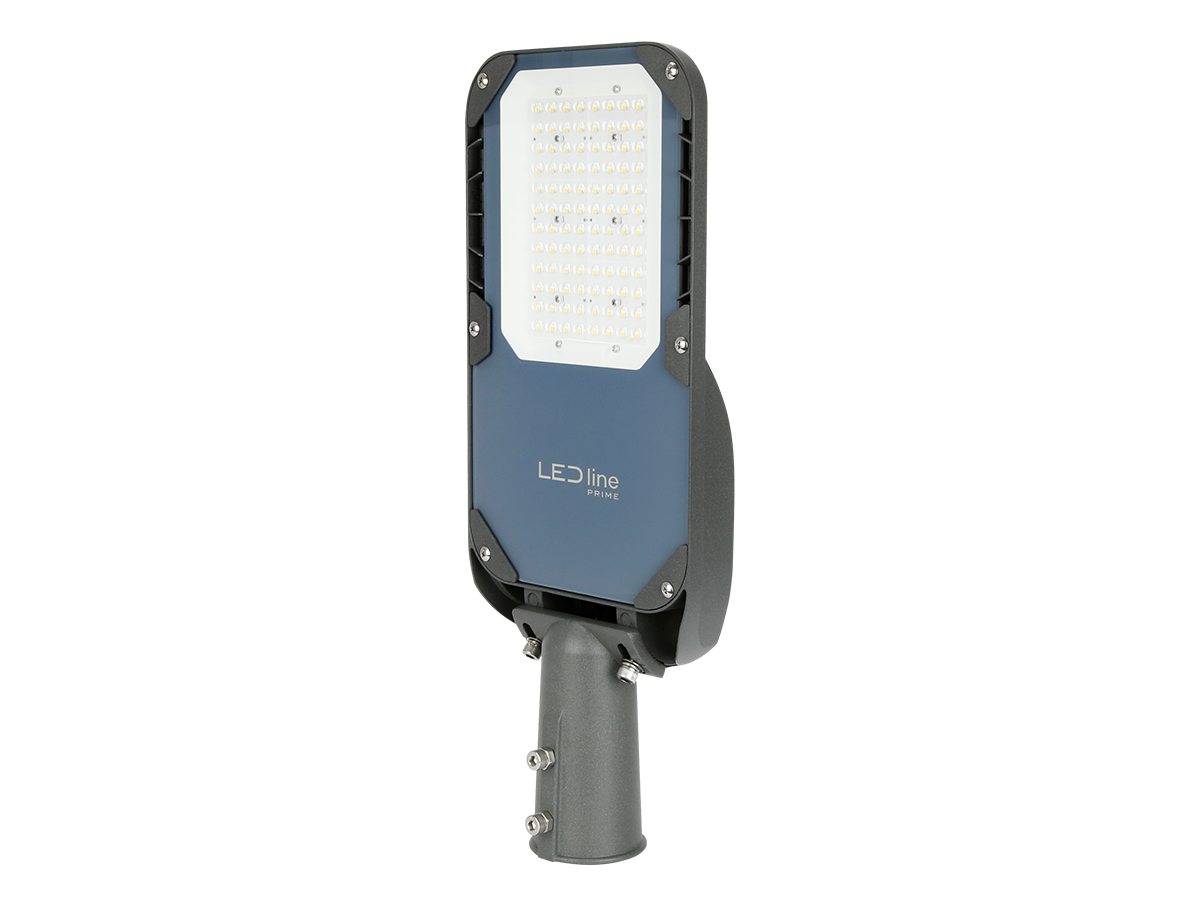 Wegverlichting Armatuur CAMINO 4000K 50W 7000lm IP66 grijs PRIME