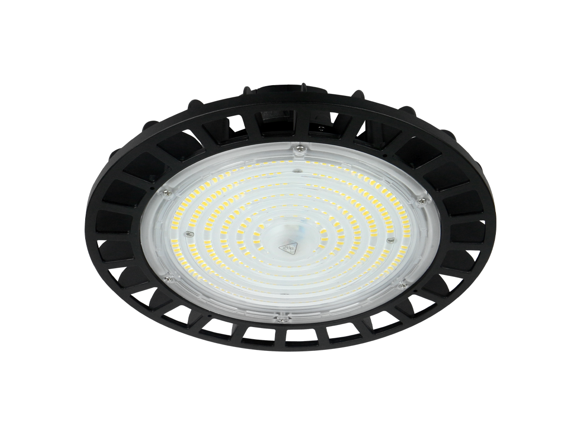 Highbay Armatuur PHANTOM 4000K 100W 19000lm 90° IP65 zwart PRIME 1-10V