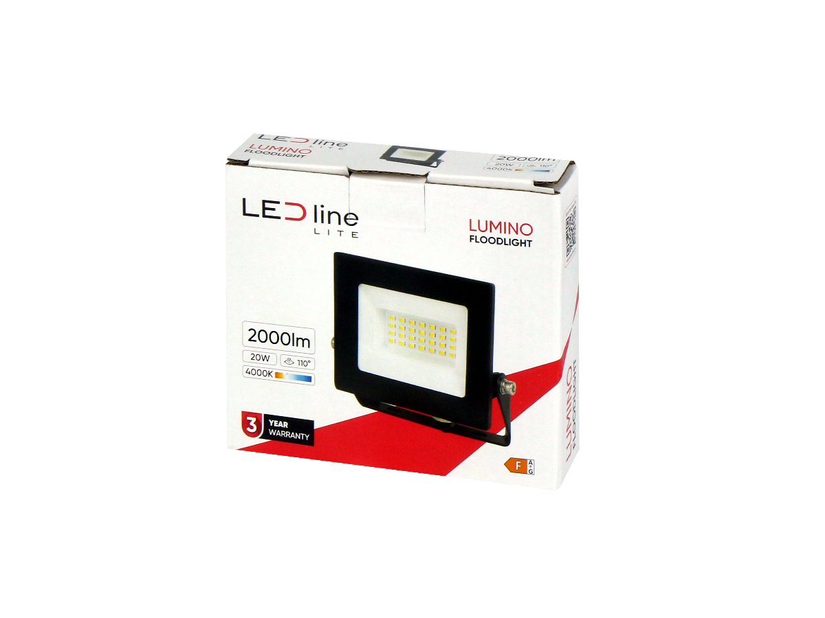 LED line LUMINO 4000K 20W 2000lm 120° IP65 LITE