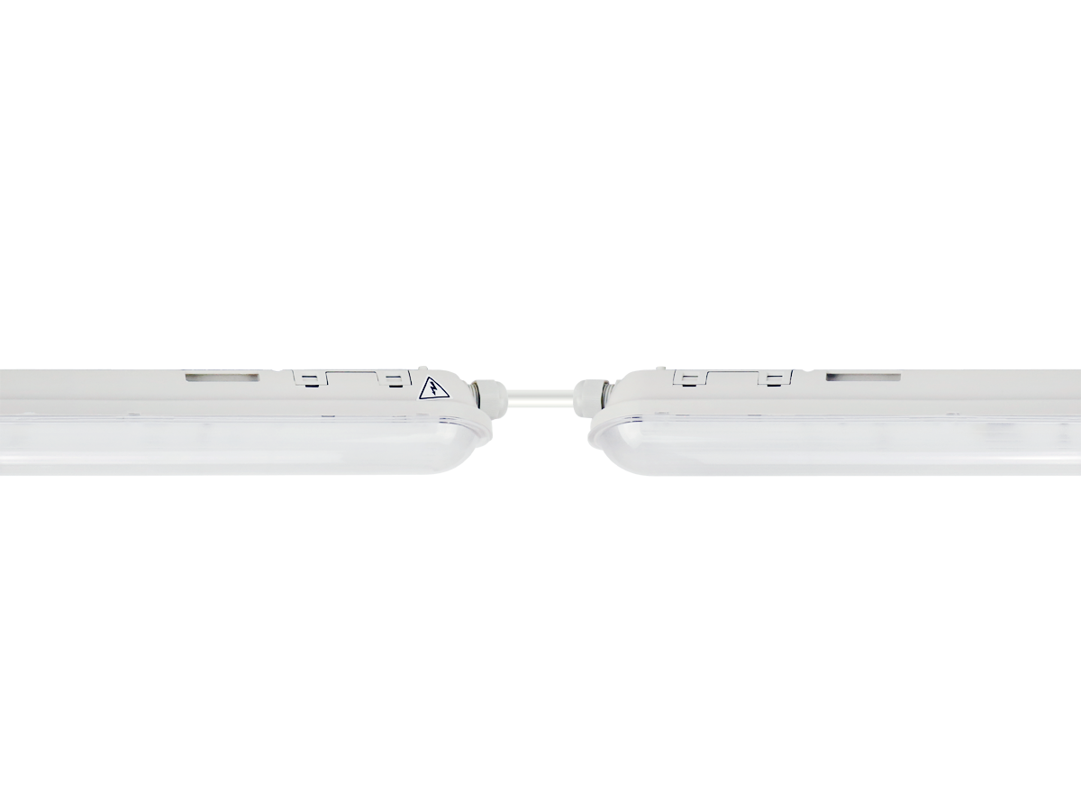 Hermetische armatuur LINKER 4000K 30W 4500lm IP65 120cm grijs PRIME