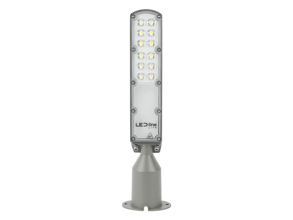 Wegverlichting Armatuur FLAMINGO 4000K 30W 3000lm IP65 grijs LITE