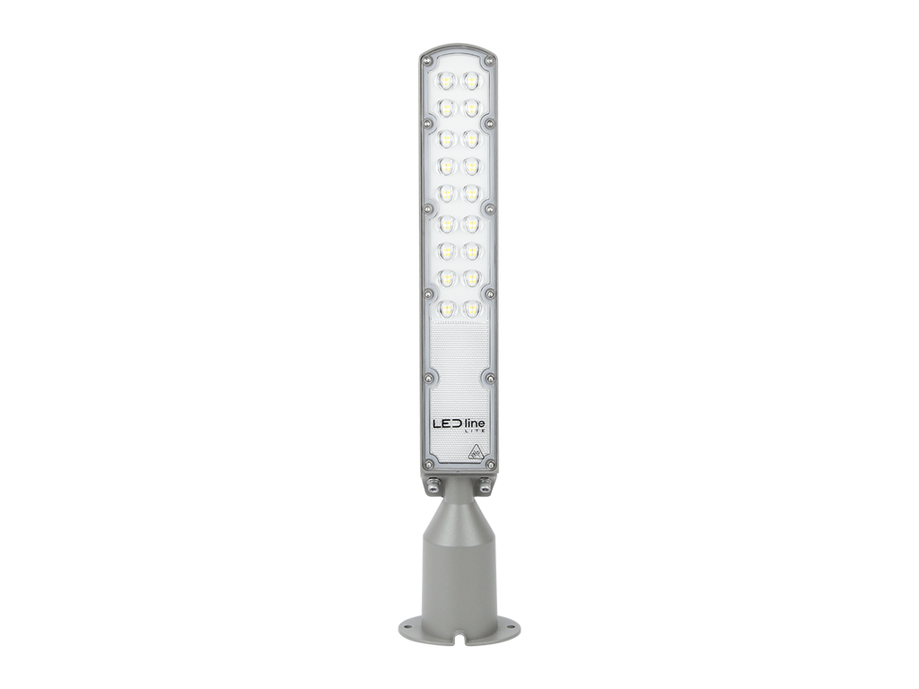 Wegverlichting Armatuur FLAMINGO 4000K 50W 5000lm IP65 grijs LITE
