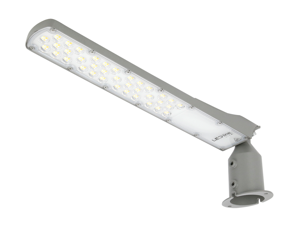 Wegverlichting Armatuur FLAMINGO 4000K 100W 10000lm IP65 grijs LITE