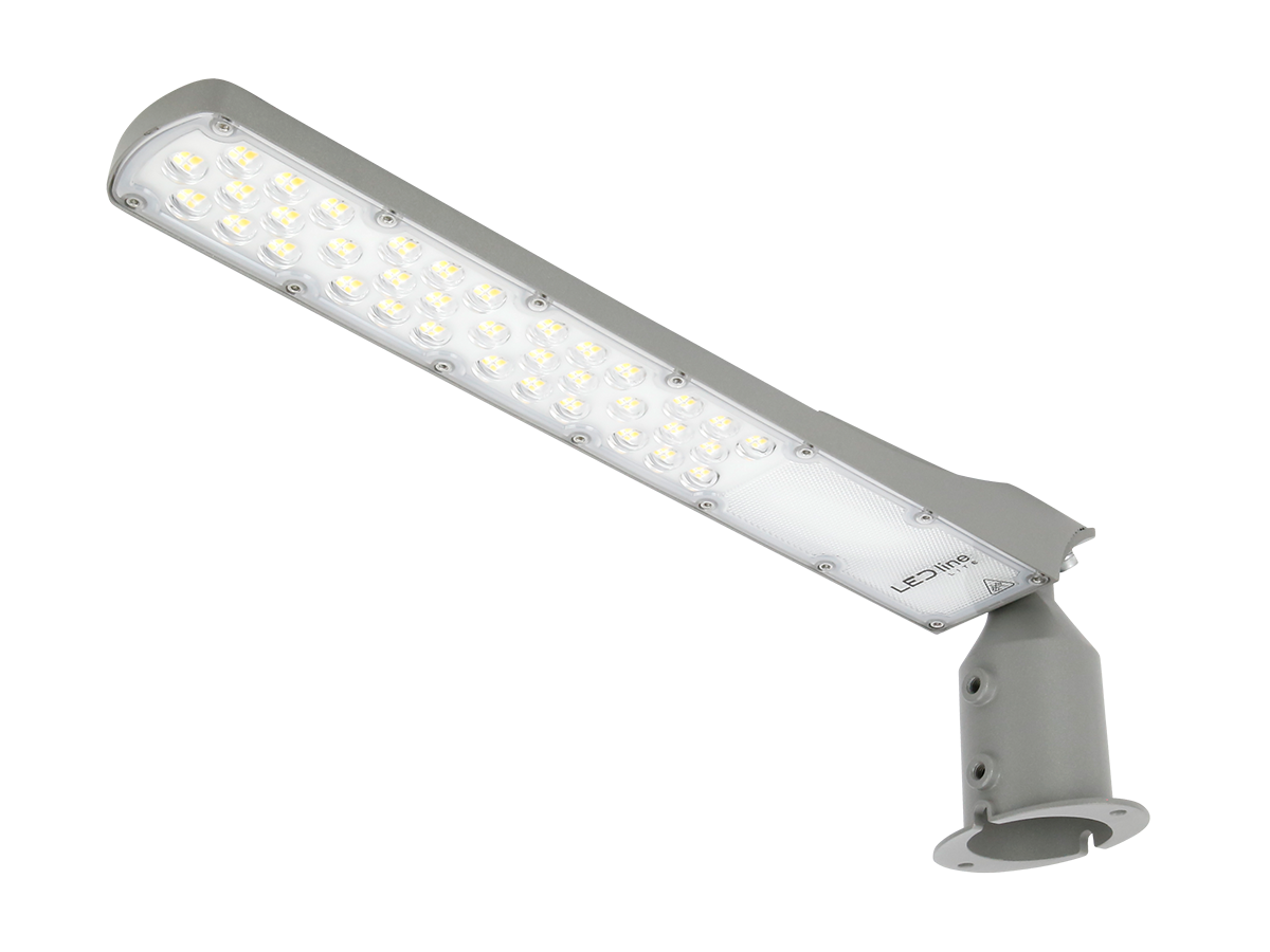 Wegverlichting Armatuur FLAMINGO 4000K 100W 10000lm IP65 grijs LITE