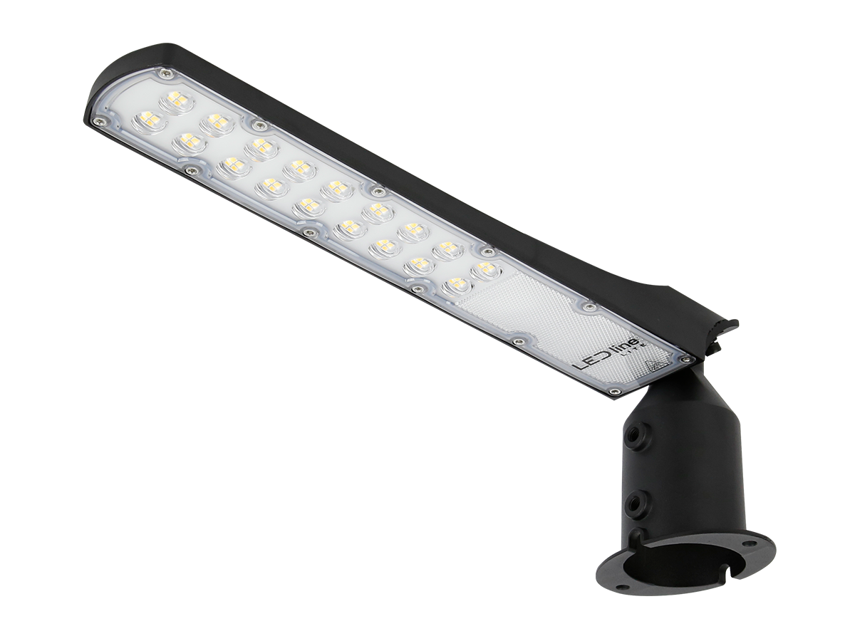 Wegarmatuur FLAMINGO 4000K 50W 5000lm IP65 zwart LITE