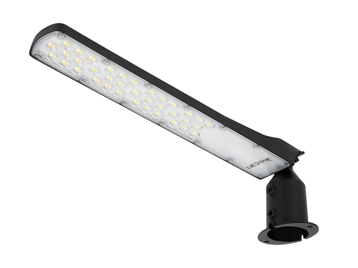 LED line straatarmatuur FLAMINGO 4000K 100W 10000lm IP65 zwart LITE