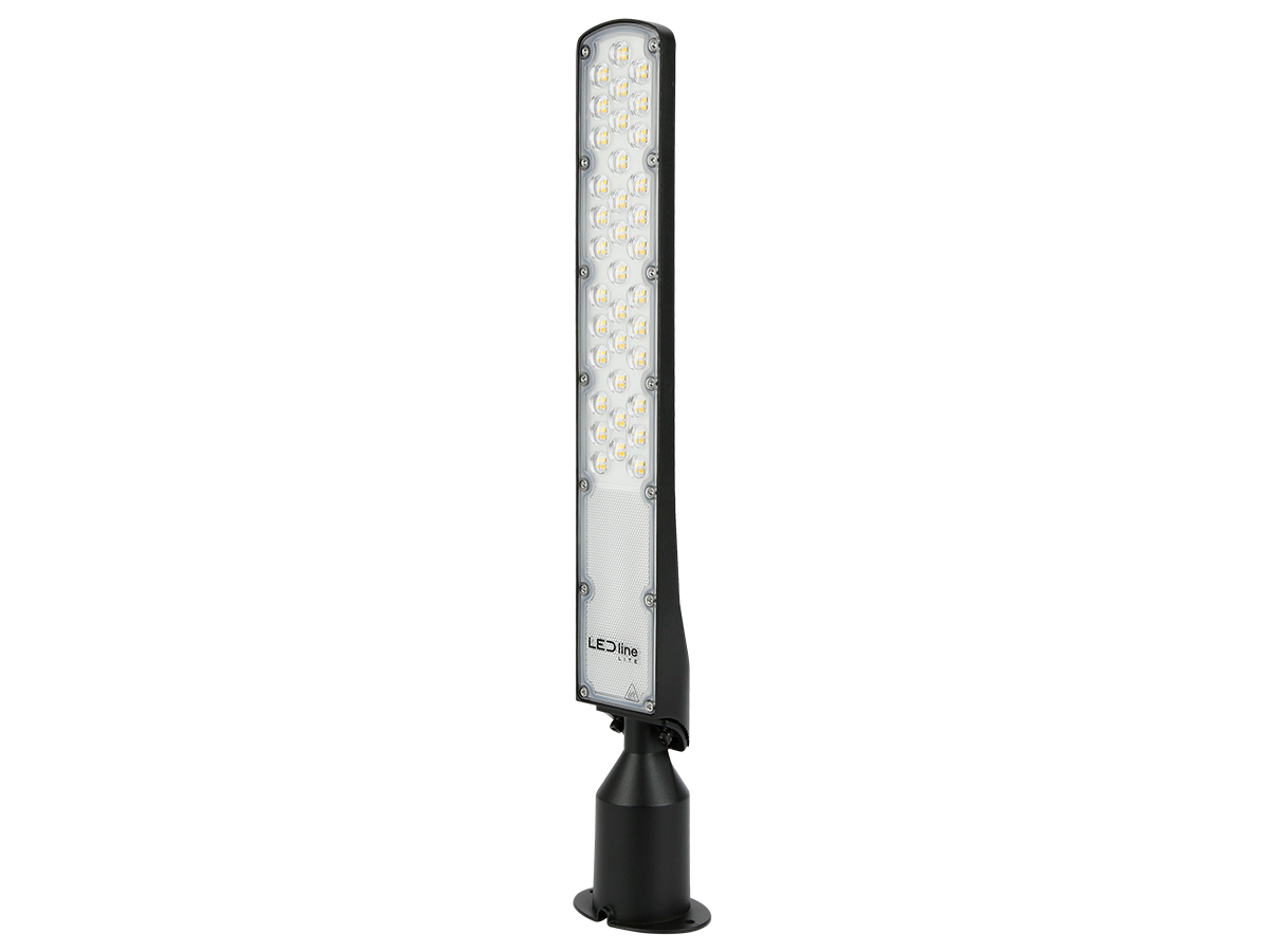 LED line straatarmatuur FLAMINGO 4000K 100W 10000lm IP65 zwart LITE
