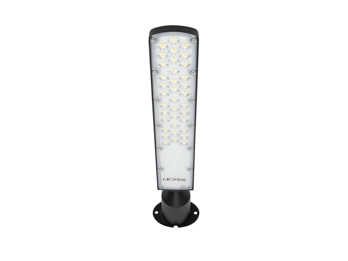 LED line straatarmatuur FLAMINGO 4000K 100W 10000lm IP65 zwart LITE