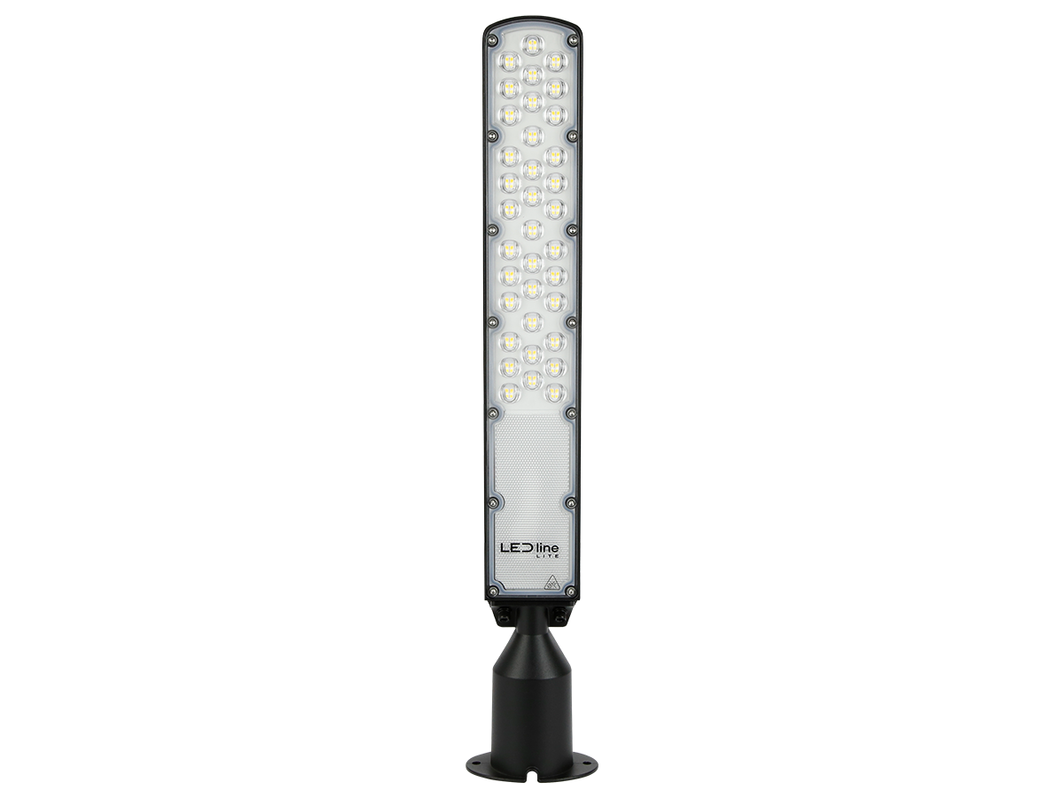 LED line straatarmatuur FLAMINGO 4000K 100W 10000lm IP65 zwart LITE