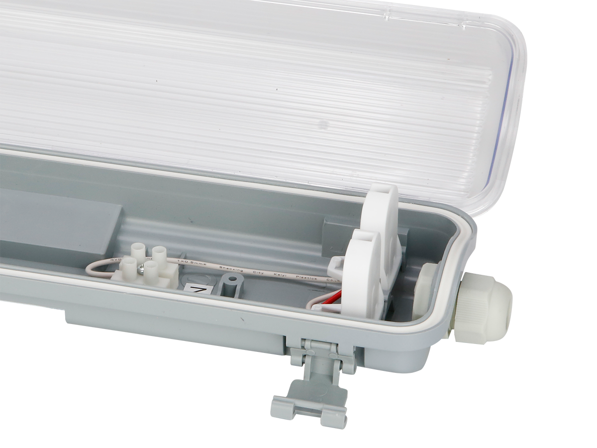 Hermetische armatuur VANTA 2xT8 LED IP65 60cm grijs ABS/PS LITE