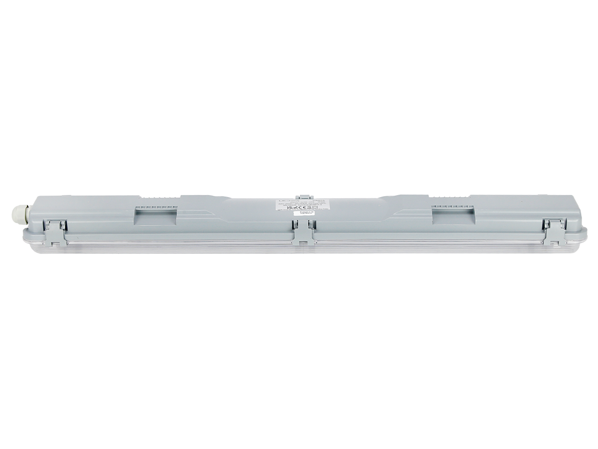 Hermetische armatuur VANTA 2xT8 LED IP65 60cm grijs ABS/PS LITE