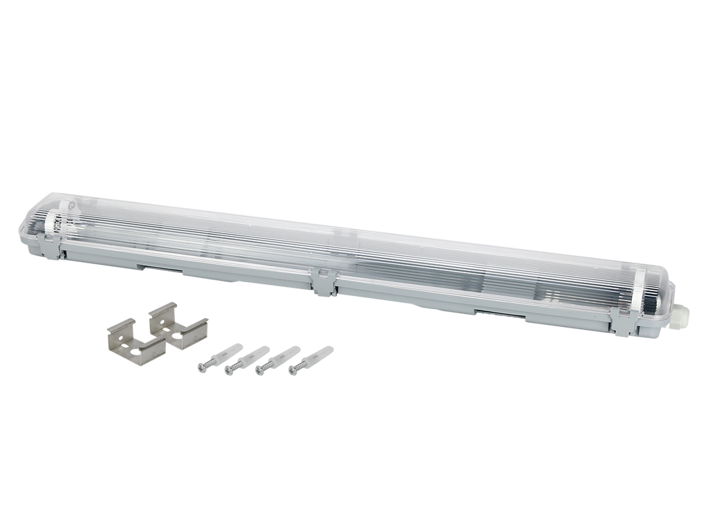 Hermetische armatuur VANTA 2xT8 LED IP65 60cm grijs ABS/PS LITE
