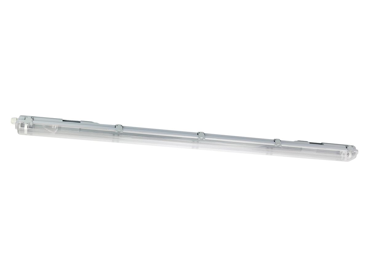 Hermetische armatuur VANTA 2xT8 LED IP65 120cm grijs ABS/PS LITE