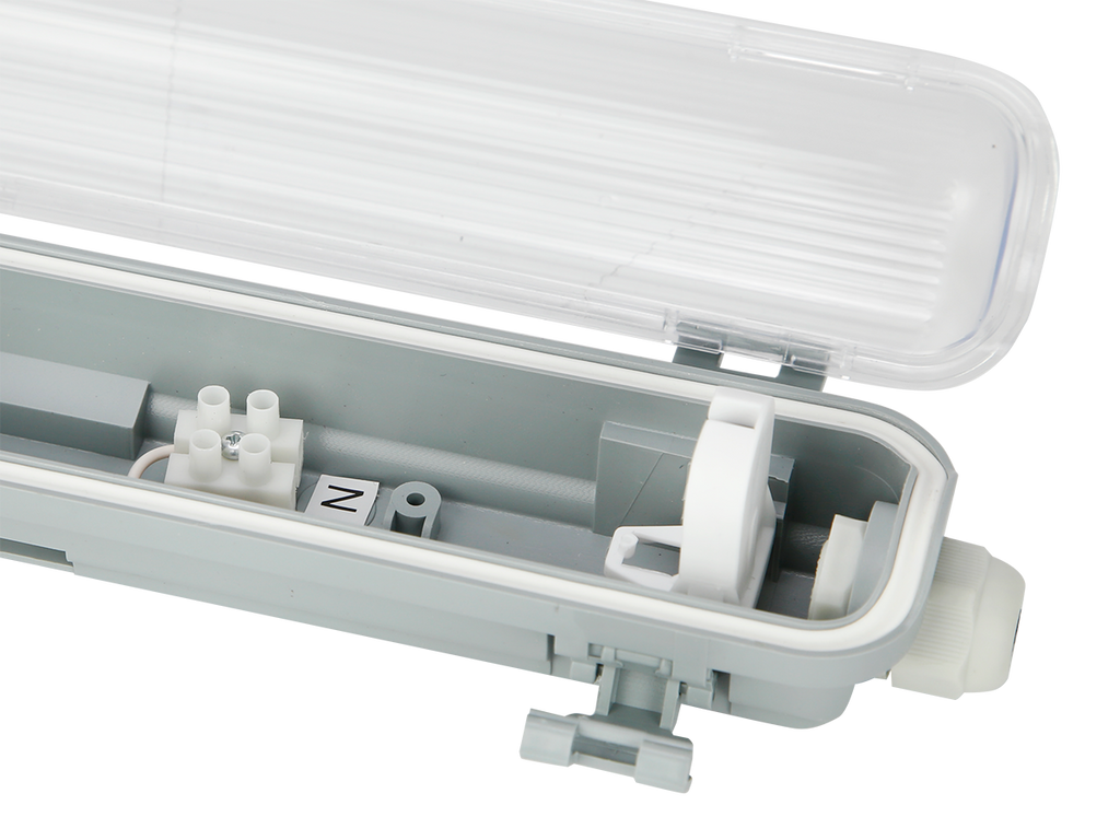 Hermetische armatuur VANTA 1xT8 LED IP65 150cm grijs ABS/PS LITE