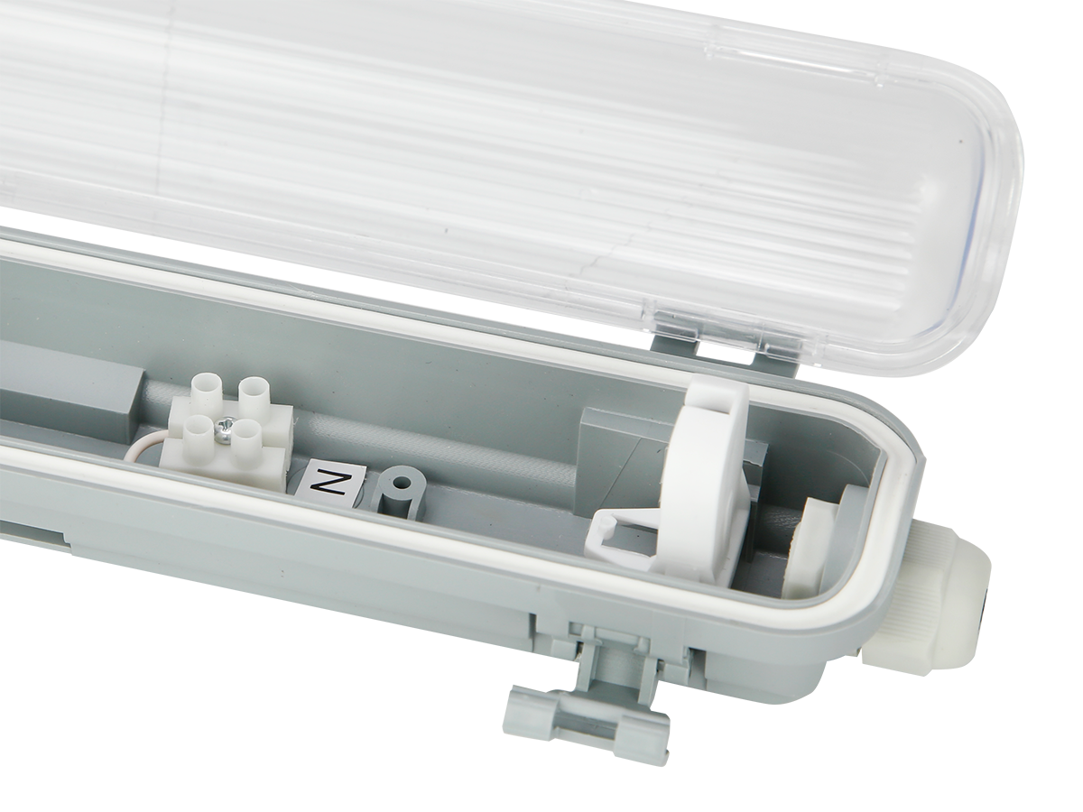 Hermetische armatuur VANTA 1xT8 LED IP65 150cm grijs ABS/PS LITE