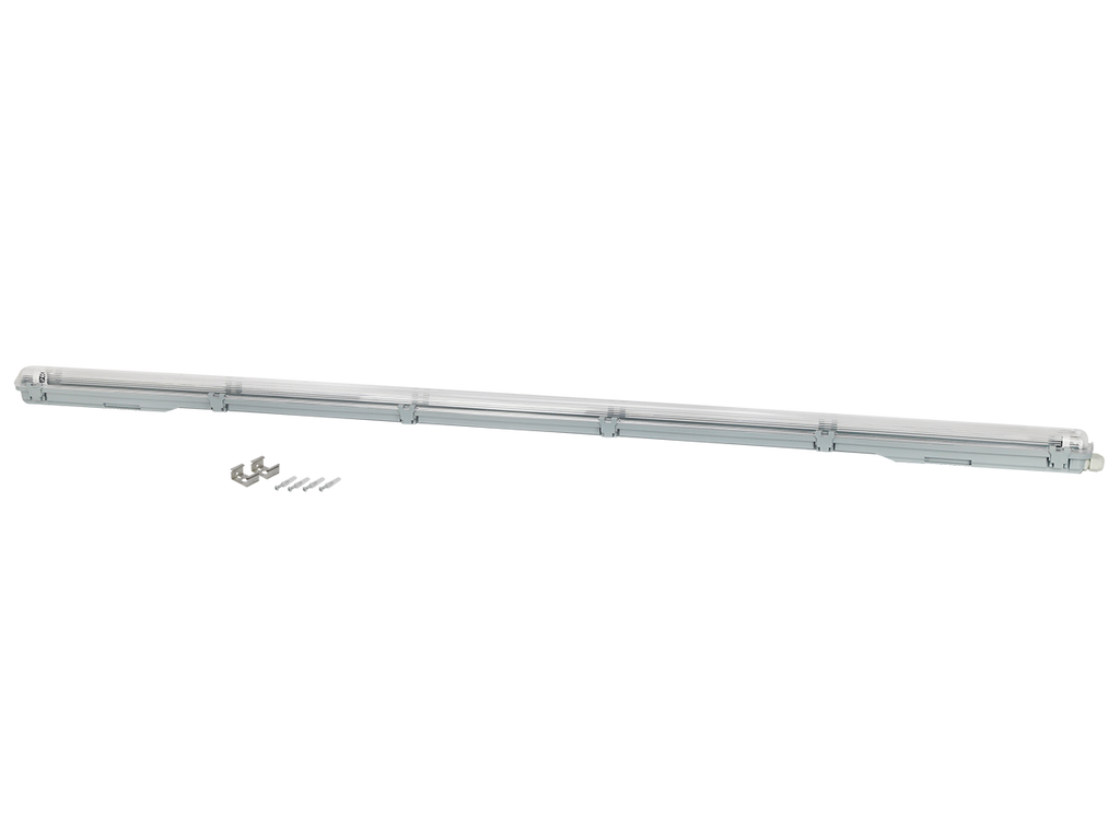 Hermetische armatuur VANTA 1xT8 LED IP65 150cm grijs ABS/PS LITE