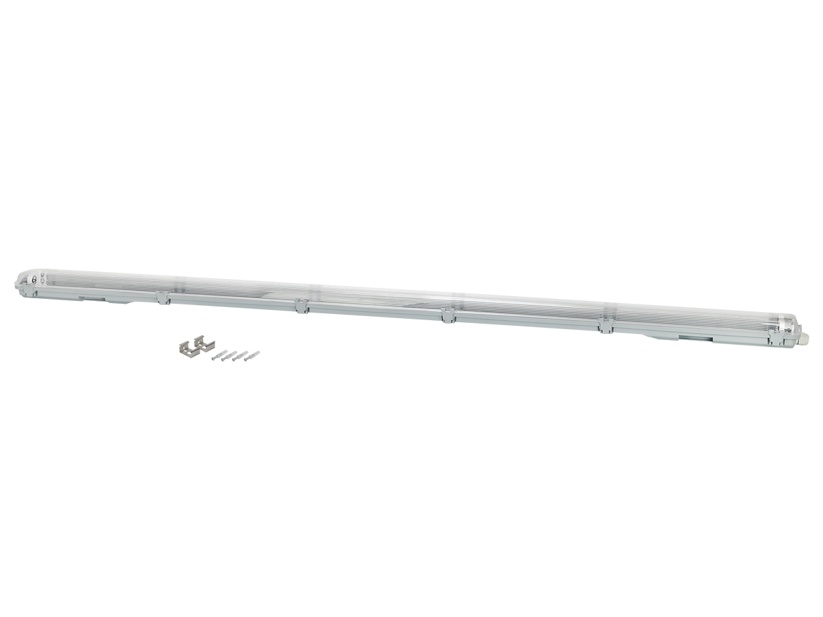 Hermetische armatuur VANTA 2xT8 LED IP65 150cm grijs ABS/PS LITE