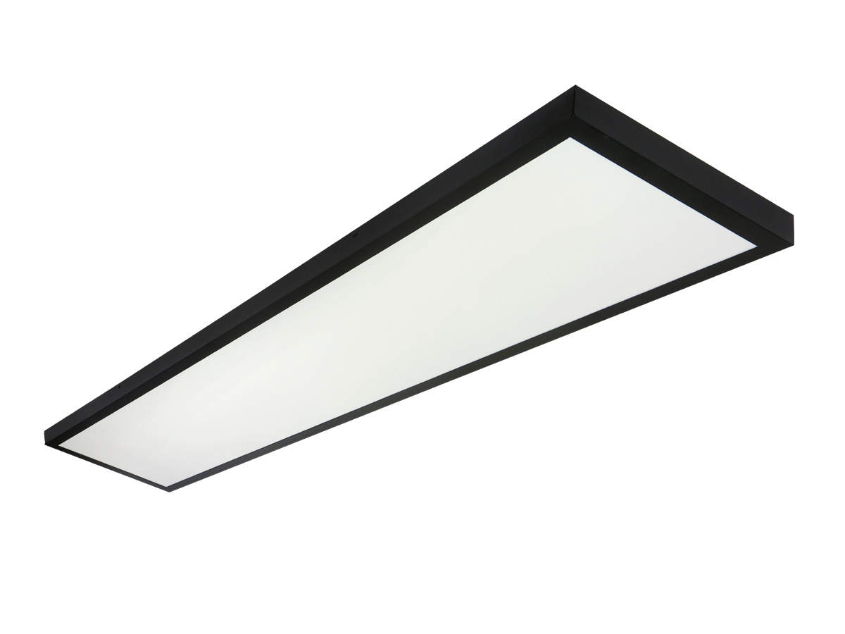 Backlit Paneel 2in1 4000K 40W 4000lm IP20 30x120cm zwart Oppervlak/Inbouw LITE
