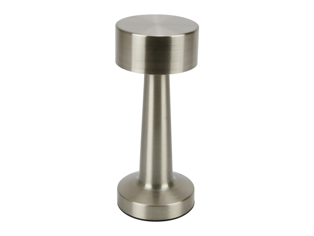 Tafellamp RIWIA 1.0W 120lm CCT zilver 1.8Ah