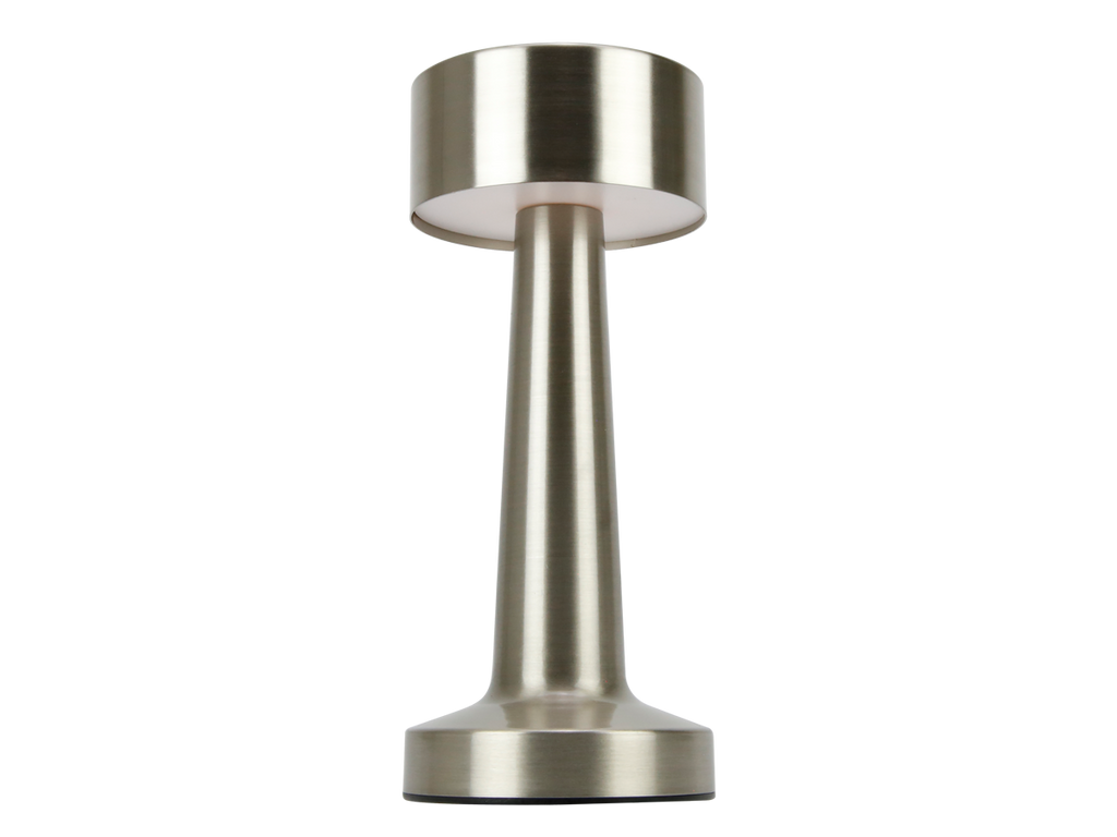 Tafellamp RIWIA 1.0W 120lm CCT zilver 1.8Ah