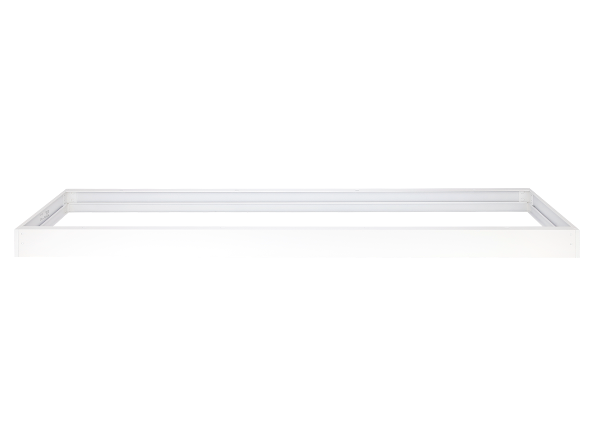 Montagerand voor panelen 30x120 H62mm wit opvouwbaar LITE