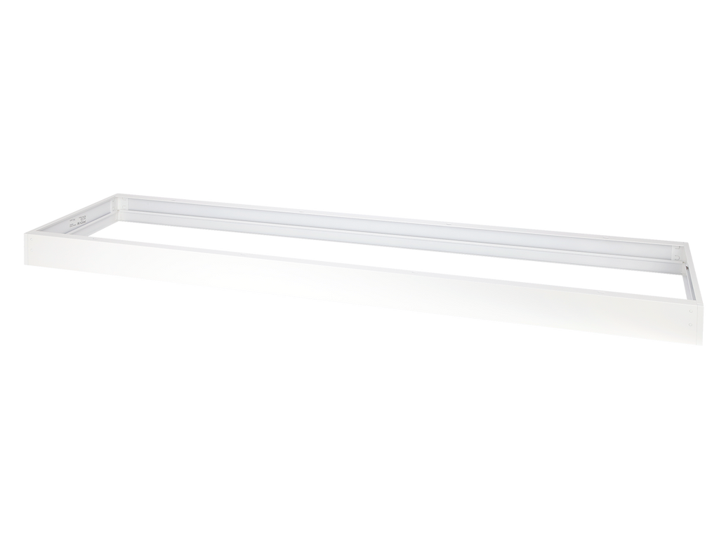 Montagerand voor panelen 30x120 H62mm wit opvouwbaar LITE
