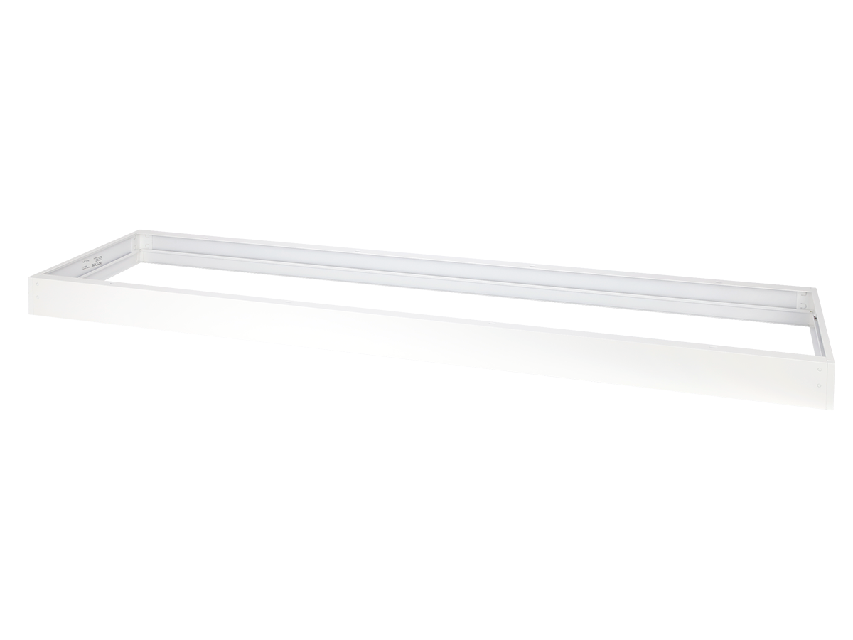 Montagerand voor panelen 30x120 H62mm wit opvouwbaar LITE