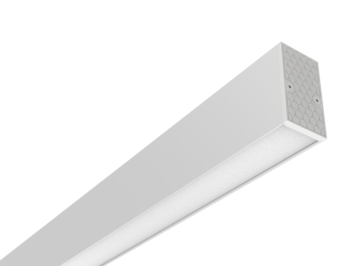 Lineaire armature EXECULINE 4000K 30W 3900lm 96° IP20 120cm wit PRIME