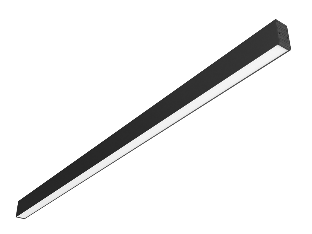 Lineaire armature EXECULINE 4000K 30W 3750lm 96° IP20 120cm zwart PRIME