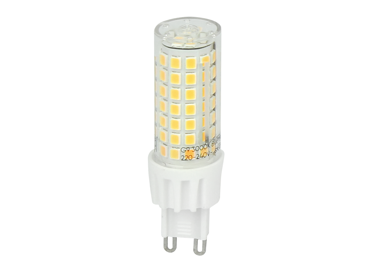 LED-lamp G9 3000K 8W 750lm 230V 270 ° LITE Keramiek